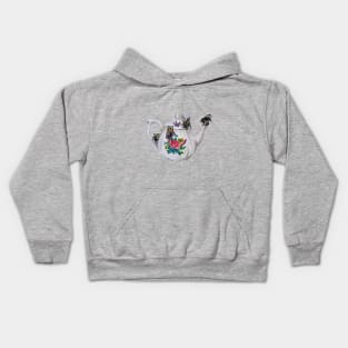 Bee Tea Party Kids Hoodie